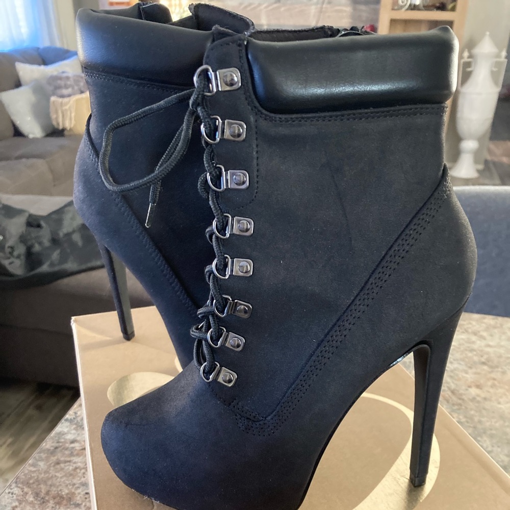 Platform booties